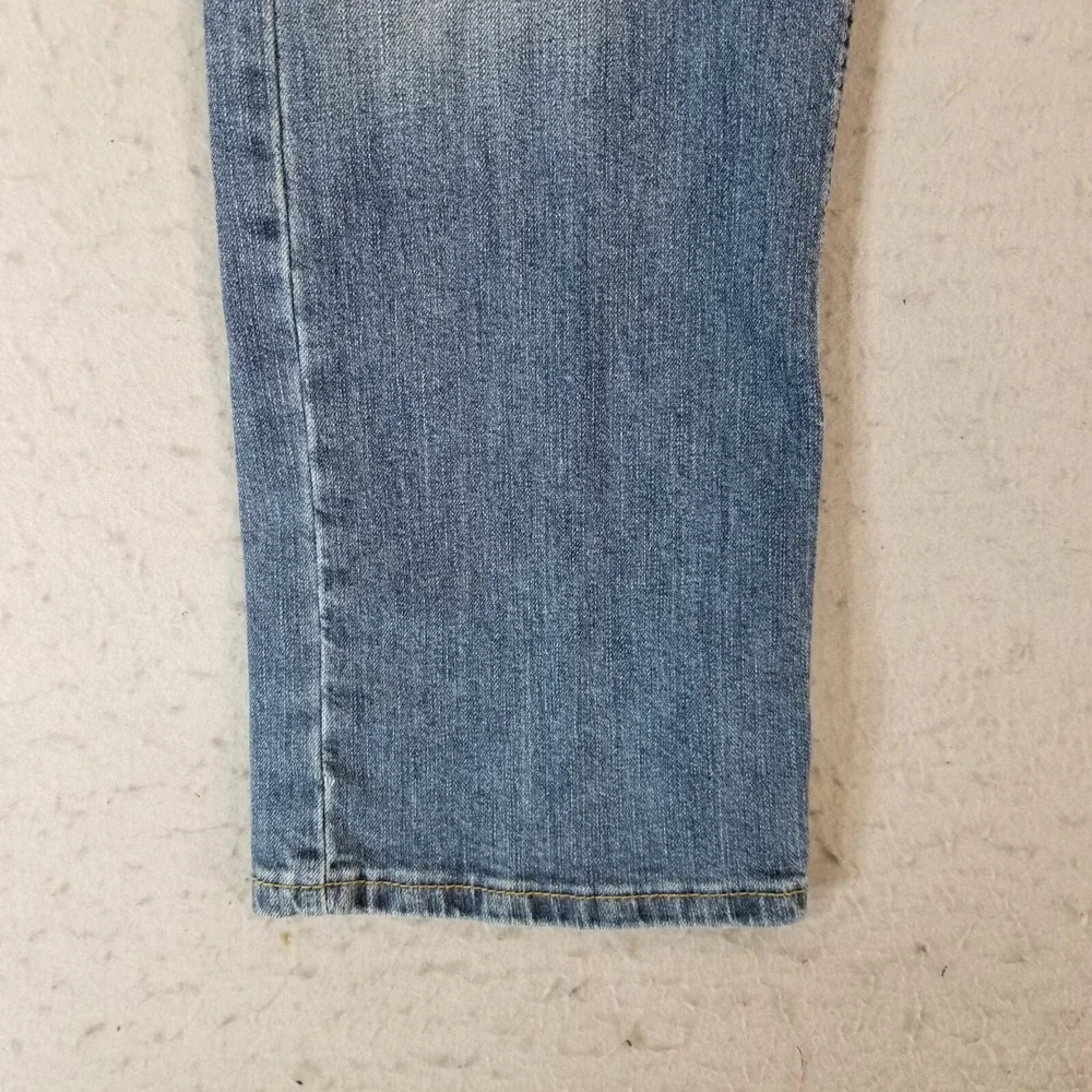 Levi's 514 jeans men's 36 x 30 regular fit straight blue stretch denim pants